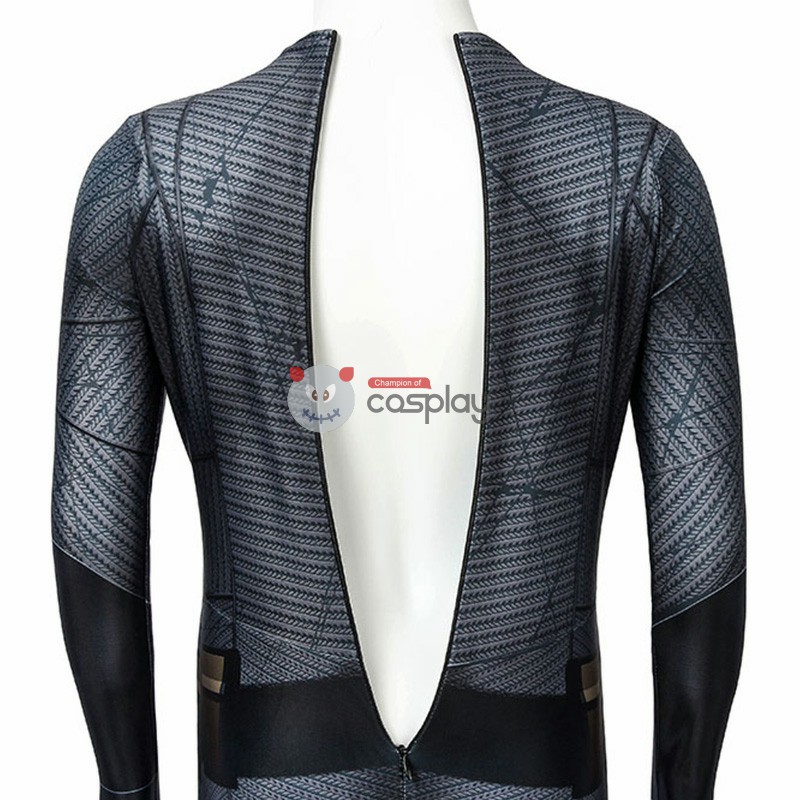 Children Bruce Wayne Black Polyester Jumpsuit by Champion Cosplay