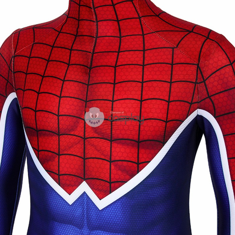 Kids Spider Man Costumes Spider-Man PS4 Punk Suit Cosplay Costumes