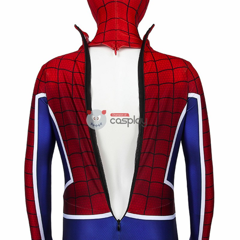 Kids Spider Man Costumes Spider-Man PS4 Punk Suit Cosplay Costumes