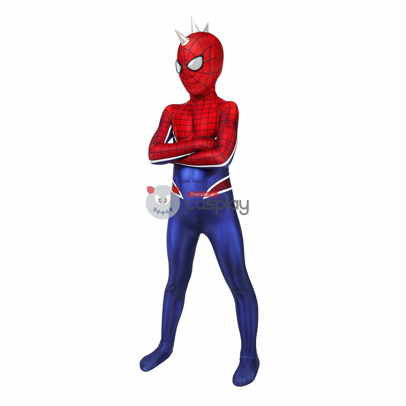 Kids Spider Man Costumes Spider-Man PS4 Punk Suit Cosplay Costumes