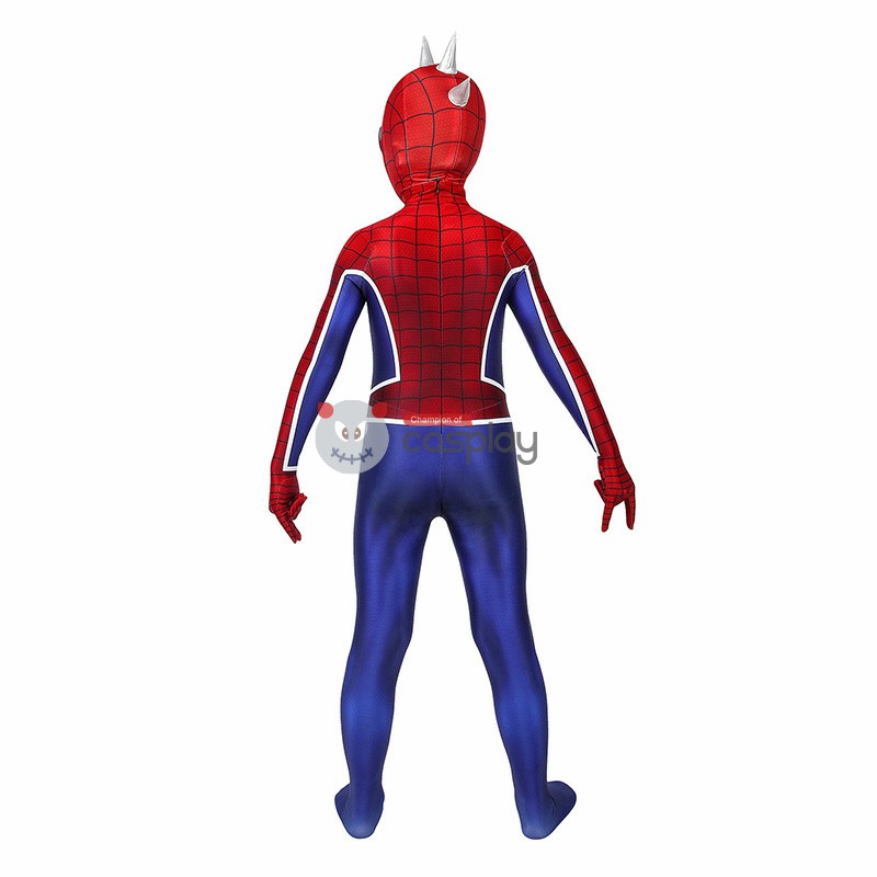 Kids Spider Man Costumes Spider-Man PS4 Punk Suit Cosplay Costumes