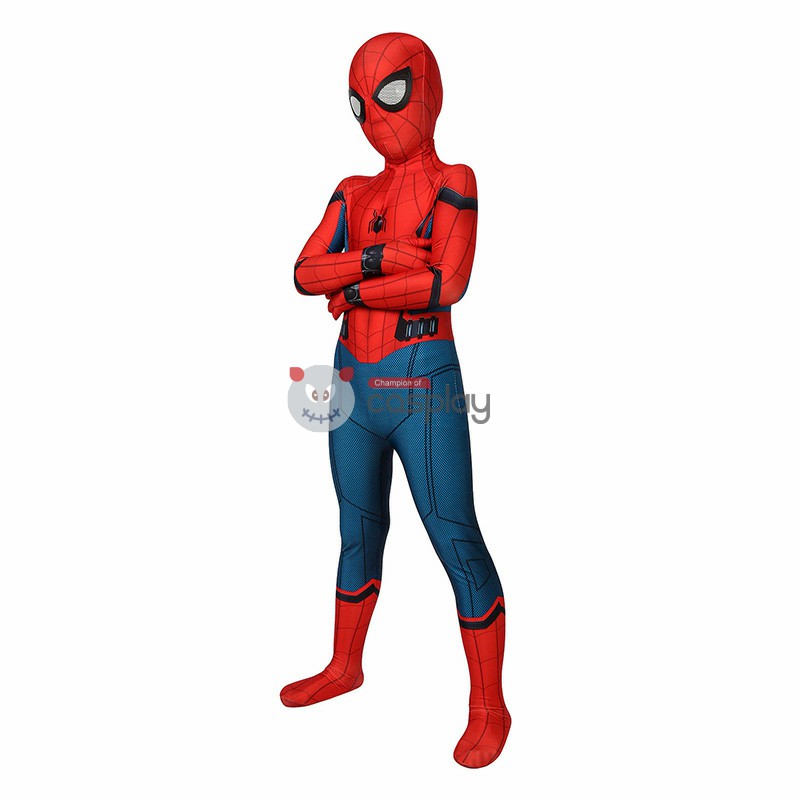 Ready To Ship for Kids Spider-Man Homecoming Cosplay Costume