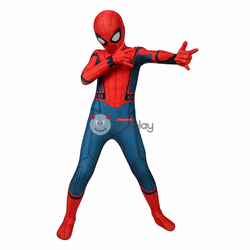 Kids SpiderMan Cosplay Spider-Man Homecoming Cosplay Costumes
