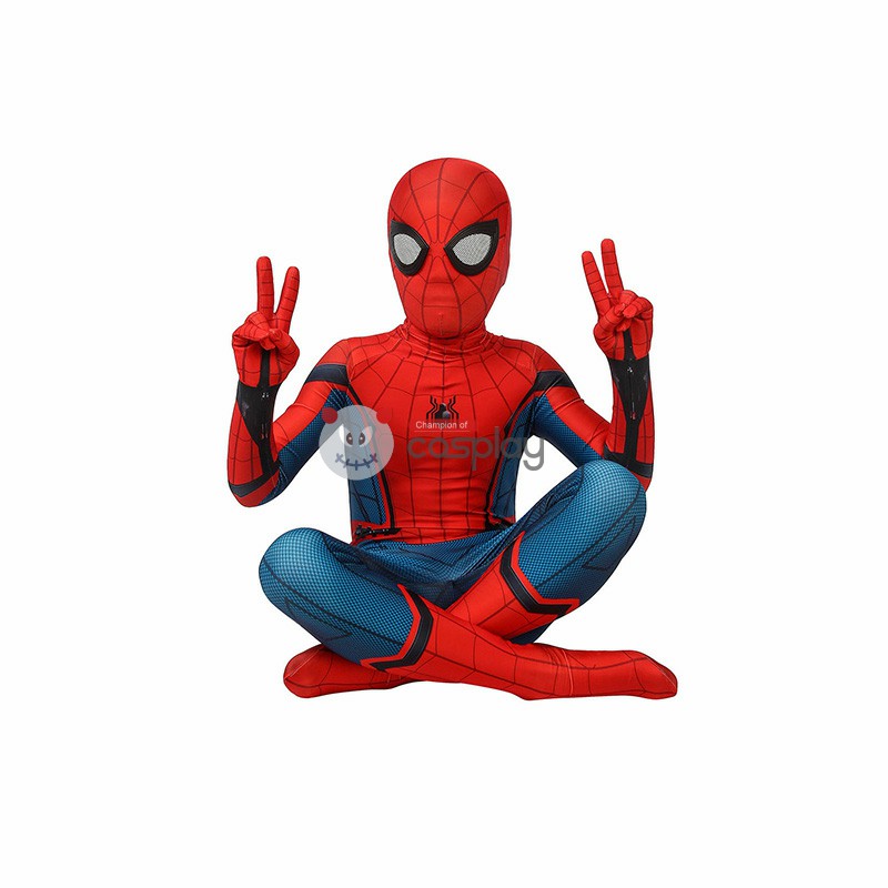 Ready To Ship for Kids Spider-Man Homecoming Cosplay Costume