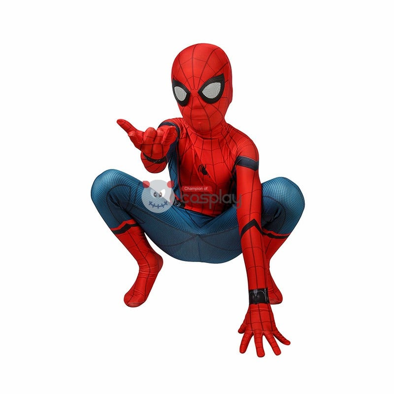 Ready To Ship for Kids Spider-Man Homecoming Cosplay Costume