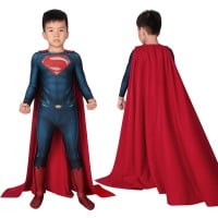 Children 3D Steel Clark Bodysuit Polyester CCosplay Suit