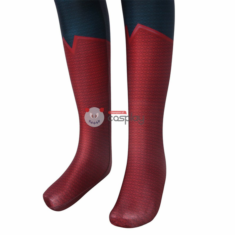 Children 3D Steel Clark Bodysuit Polyester CCosplay Suit