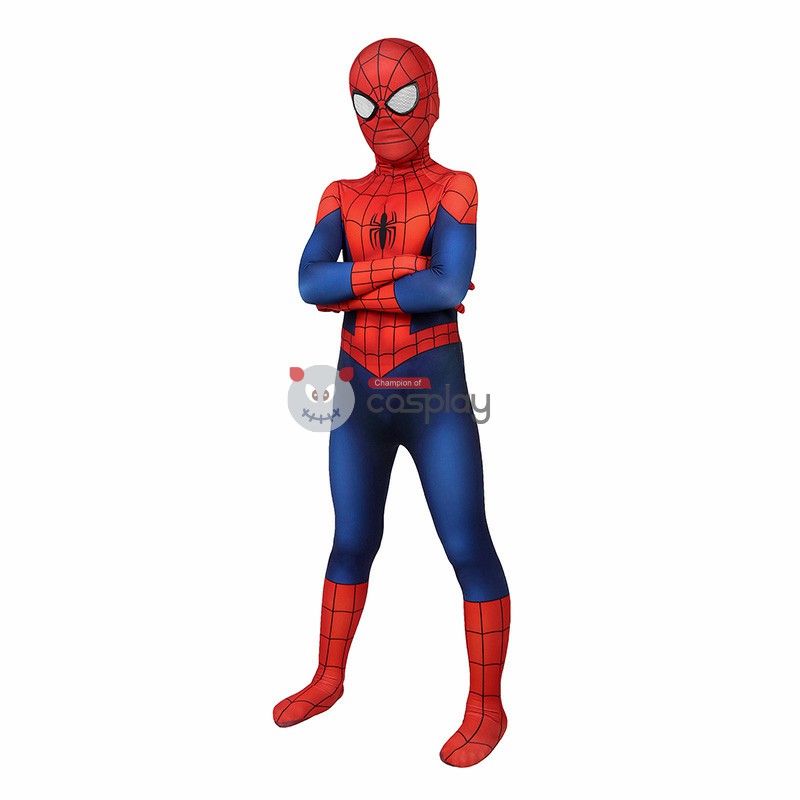Kids Ultimate SpiderMan Costume Ultimate Spider-Man Classic Cosplay Costumes