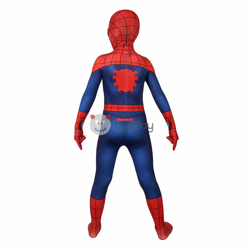 Kids Ultimate SpiderMan Costume Ultimate Spider-Man Classic Cosplay Costumes