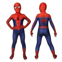 Peter Parker Kids SpiderMan Costume Spider-Man Into the Spider-Verse Cosplay Costumes