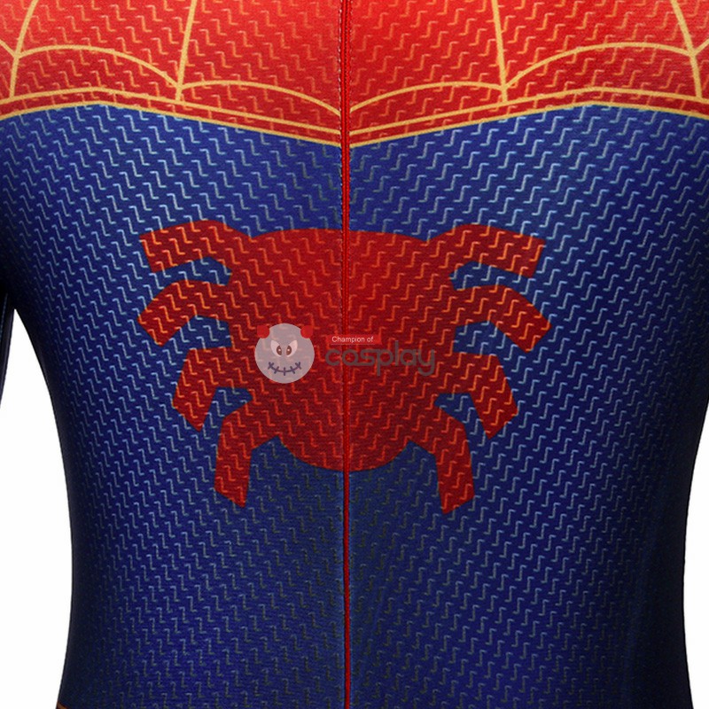 Peter Parker Kids SpiderMan Costume Spider-Man Into the Spider-Verse Cosplay Costumes