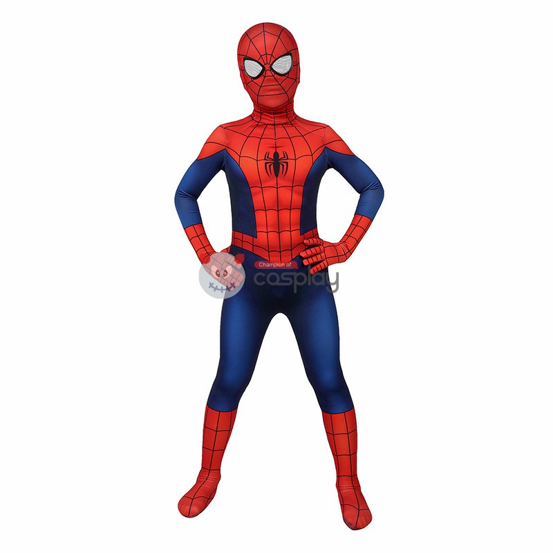 Kids Ultimate SpiderMan Costume Ultimate Spider-Man Classic Cosplay Costumes