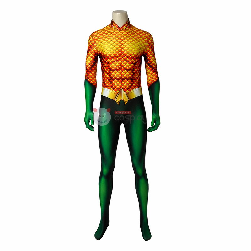 Adult The Sea King Polyester Bodysuit Champion Cosplay Costumes