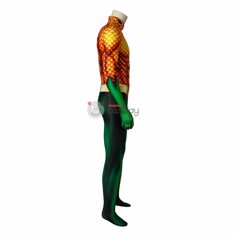 Adult The Sea King Polyester Bodysuit Champion Cosplay Costumes