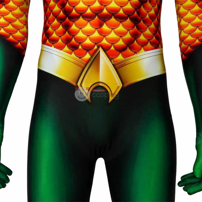 Adult The Sea King Polyester Bodysuit Champion Cosplay Costumes