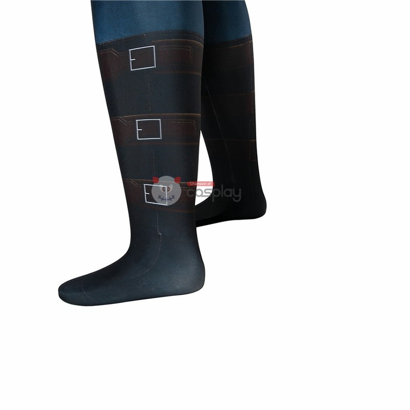 Captain America Costume Avengers 3 Infinity War Steve Rogers Jumpsuit Cosplay Costumes