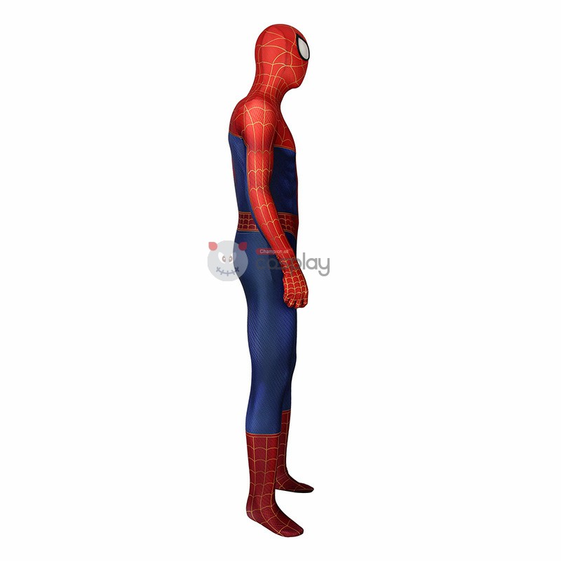 Peter Parker Costumes Spider-Man Into The Spider-Verse Cosplay Costumes