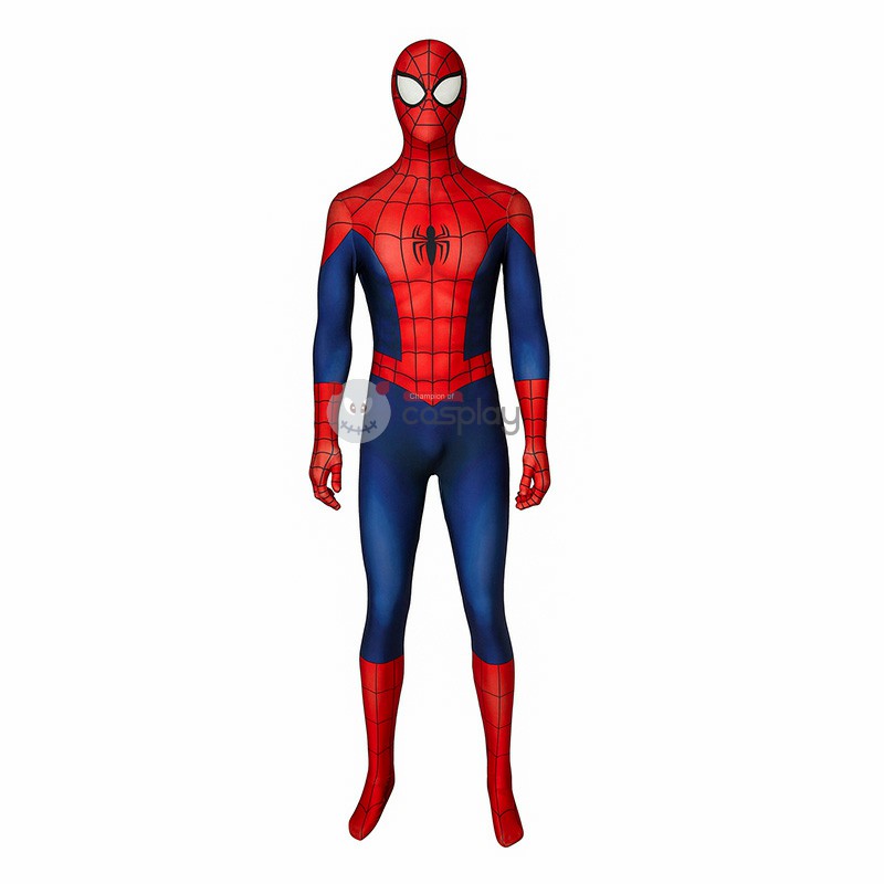 Peter Parker Costumes Ultimate Spider-Man Season1 Cosplay Costumes