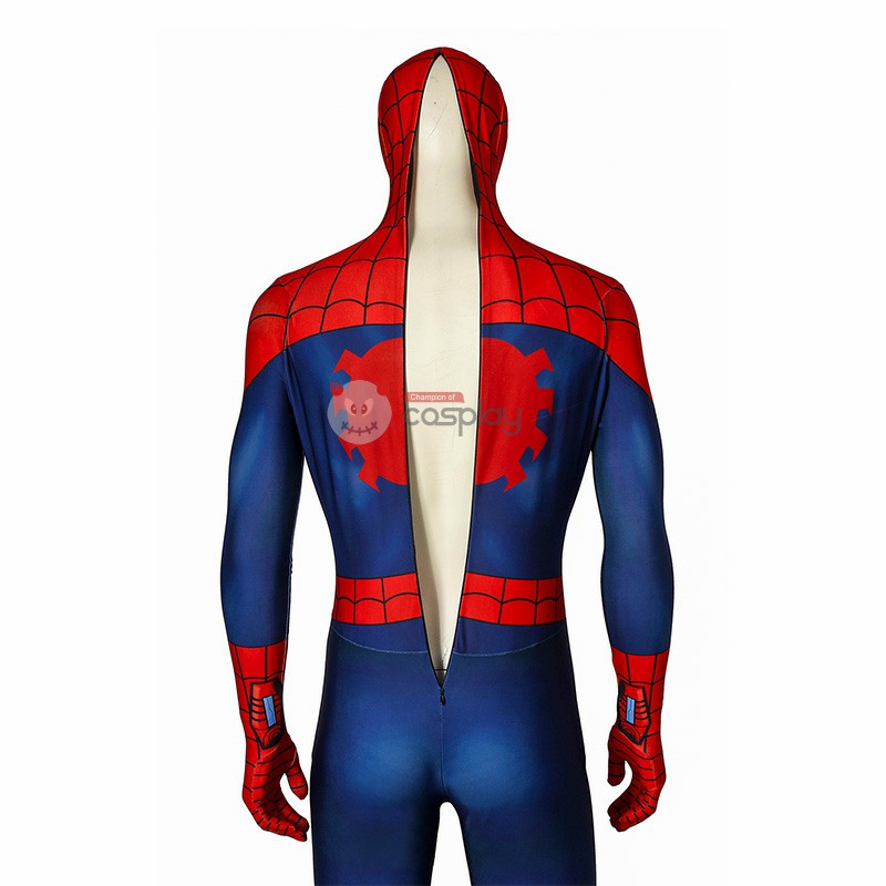 Peter Parker Costumes Ultimate Spider-Man Season1 Cosplay Costumes