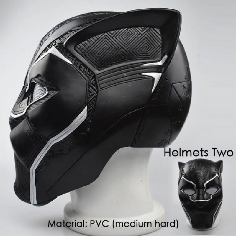 Captain America Civil War Cosplay Suit Black Panther T'Challa Jumpsuit