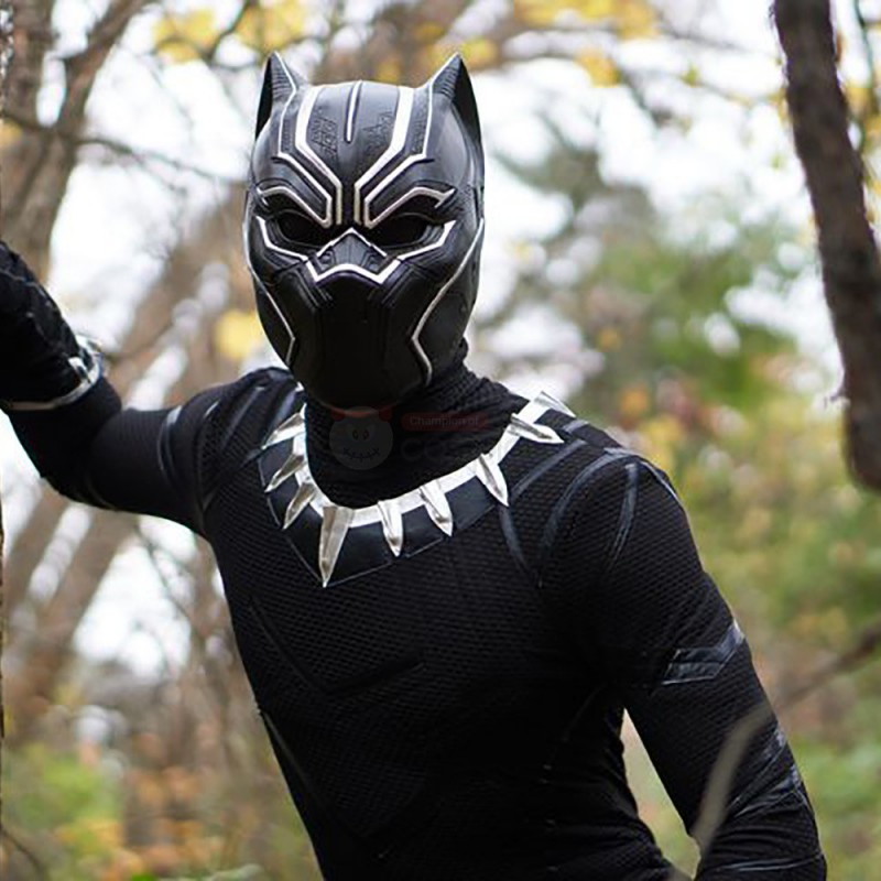Clearance Sale - Ready To Ship Small Black Panther Cosplay Costume Deluxe Outfit