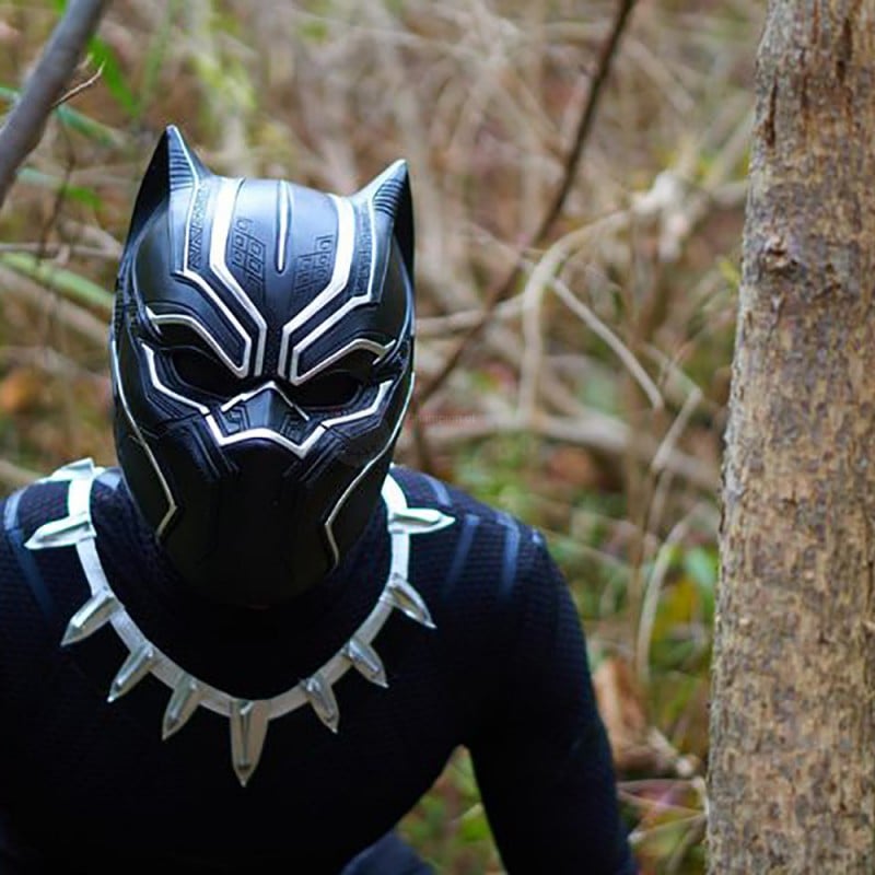 The Avengers Captain America Civil War Black Panther Cosplay Costume Deluxe Outfit