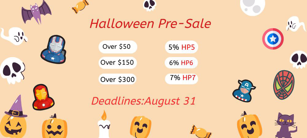 Halloween Pre-Sale